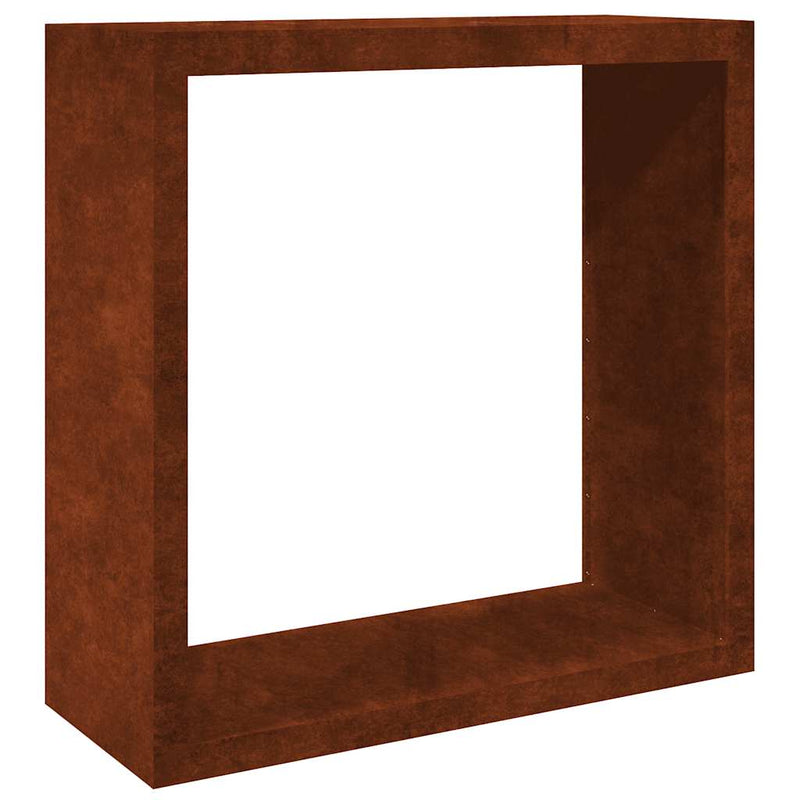 Afbeelding laden in galerijviewer, Vidaxl brandhoutrek 100x40x100 cm weervast staal
