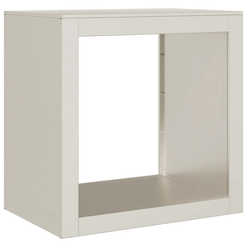 Afbeelding laden in galerijviewer, Vidaxl brandhoutrek 60x40x60 cm weervast staal

