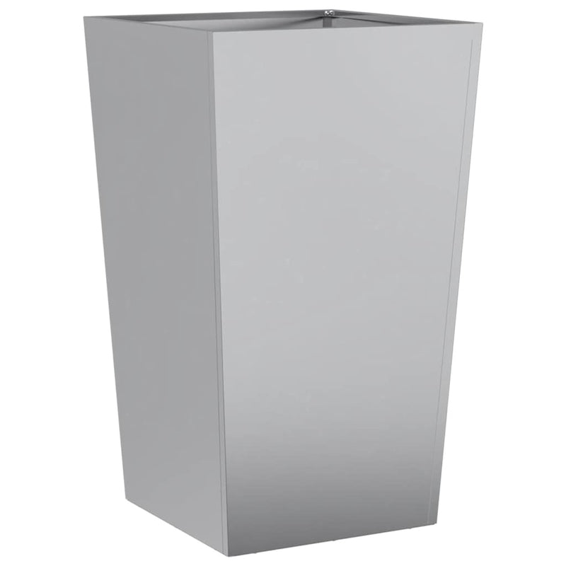 Afbeelding laden in galerijviewer, Vidaxl plantenbak 45x45x75 cm gegalvaniseerd staal
