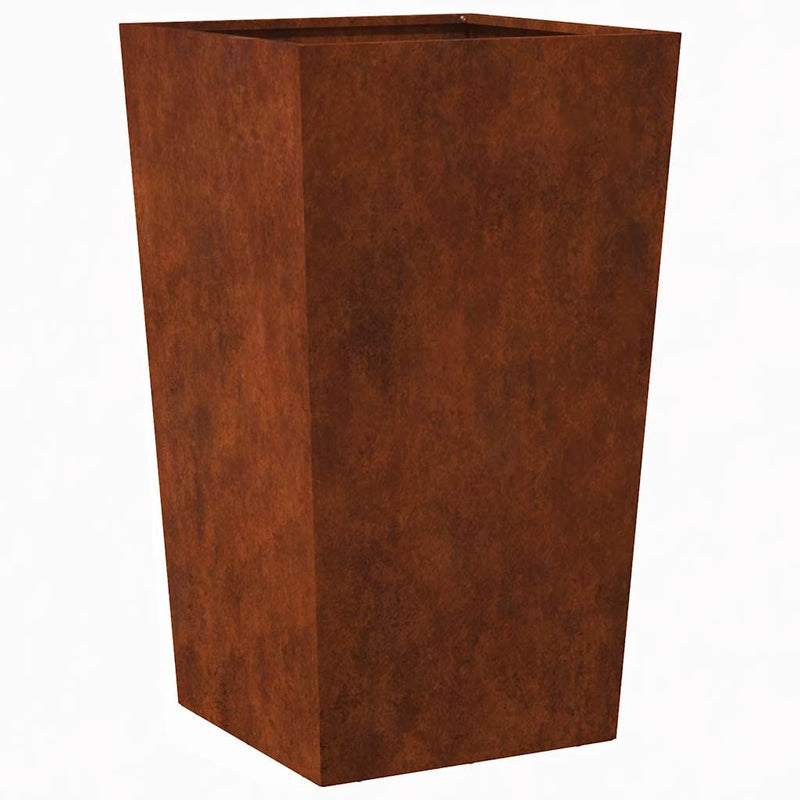 Afbeelding laden in galerijviewer, Vidaxl plantenbak 45x45x75 cm weervast staal
