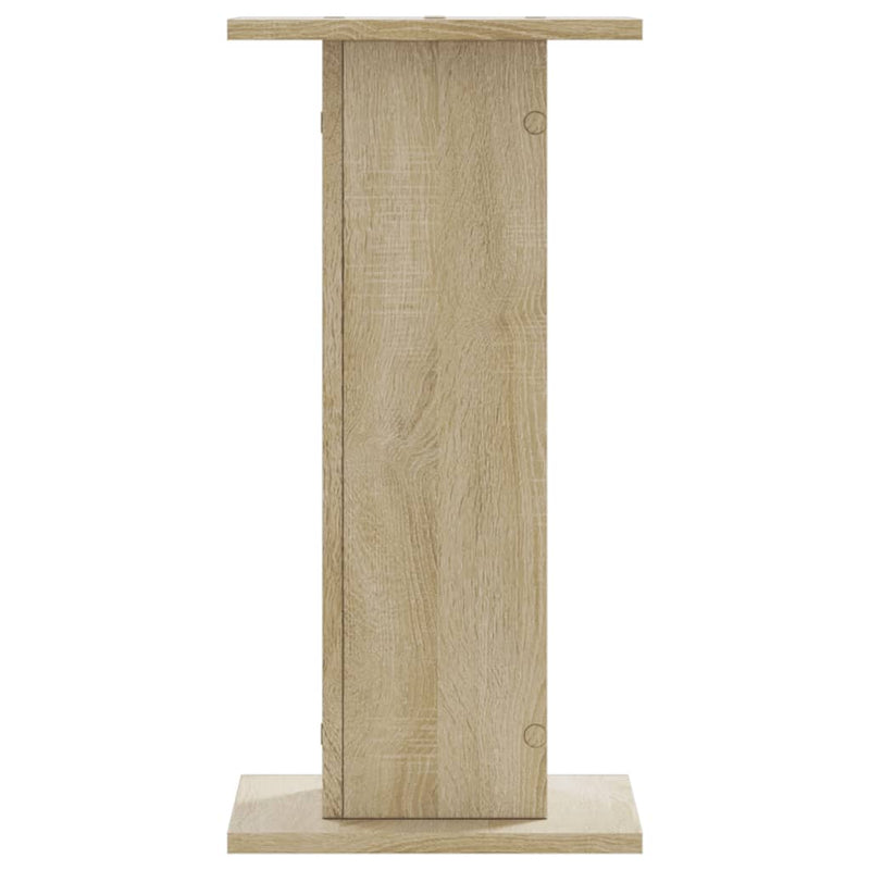 Afbeelding laden in galerijviewer, Vidaxl speakerstandaards 2 st 30x30x60 cm bewerkt hout sonoma eiken
