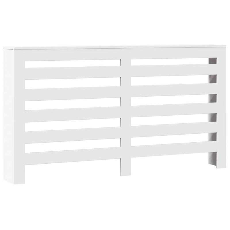 Afbeelding laden in galerijviewer, Vidaxl radiatorombouw 149x20x82 cm bewerkt hout wit
