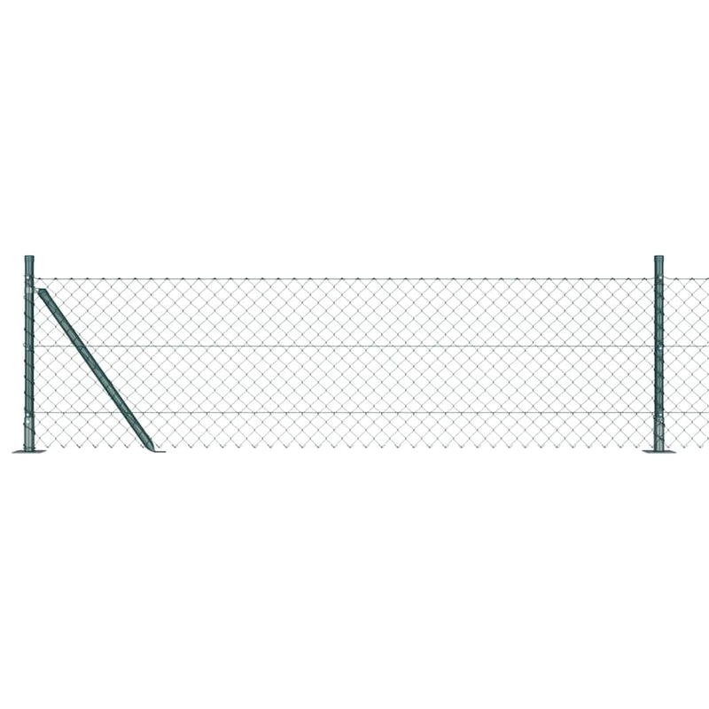 Afbeelding laden in galerijviewer, Vidaxl afrasteringspaal groen 10 x 0,4 m (40 x 40 mm gaas)
