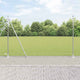 Vidaxl afrasteringspaal zilver 10 x 1,4 m (60 x 60 mm gaas) staal