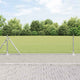 Vidaxl afrasteringspaal zilver 25 x 0,4 m (60 x 60 mm gaas) staal
