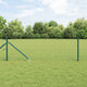 Vidaxl hek met paal groen 0,8 x 10 m staal en pvc