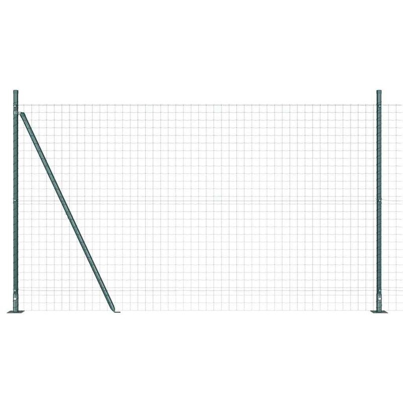 Afbeelding laden in galerijviewer, Vidaxl euro-hek met betonnen voetstuk 10 x 1,5 m pvc-coated staal mesh
