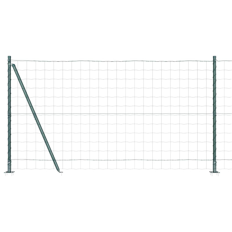 Afbeelding laden in galerijviewer, Vidaxl euro-hek met betonnen voetstuk 10 x 1,2 m pvc-coated staal mesh
