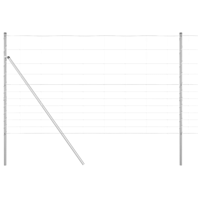 Afbeelding laden in galerijviewer, Vidaxl grond fix gelast draadhek 25 x 1,4 m gegalvaniseerd staal mesh
