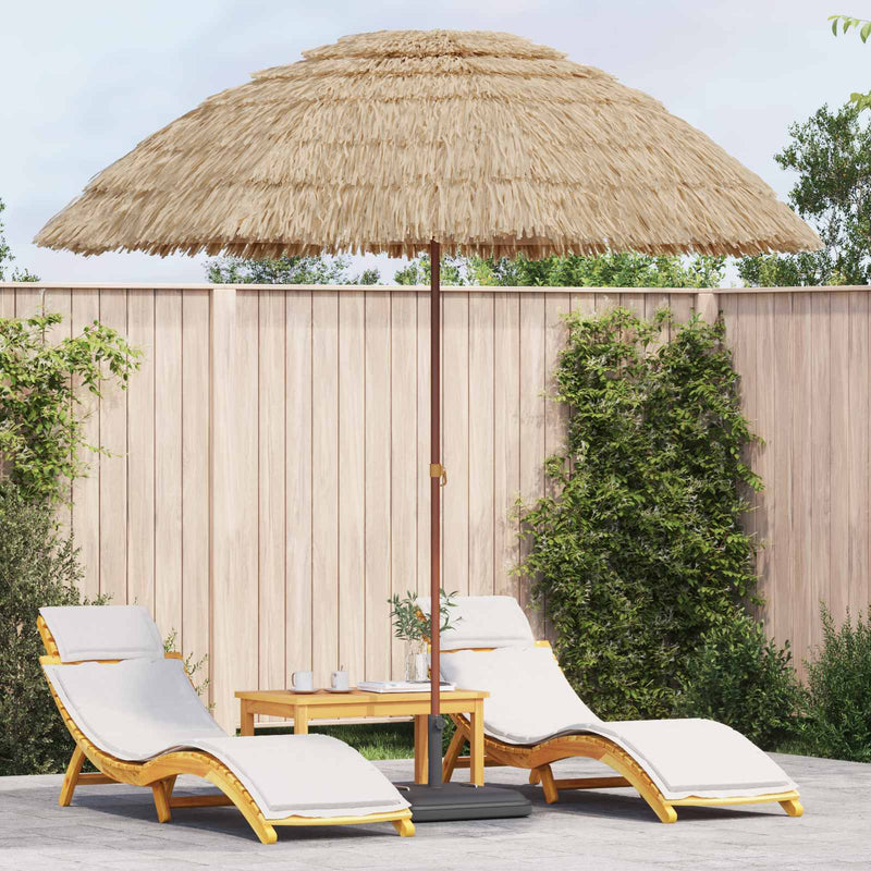 Afbeelding laden in galerijviewer, Vidaxl tuinparasol 255 x 255 x 255 cm polypropyleen en polyester rond
