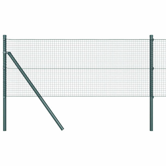 Vidaxl afrasteringspaal groen 25 x 0,6 m (19 x 19 mm gaas)