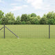 Vidaxl afrasteringspaal grijs 10 x 0,5 m (12 x 12 mm mesh) staal