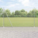 Vidaxl afrasteringspaal zilver 10 x 1,6 m (16 x 16 mm gaas) staal