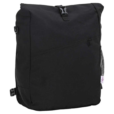 Vidaxl fietstas zwart 33 x 16 x 60 cm polyester