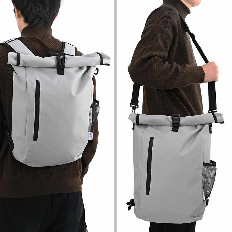 Afbeelding laden in galerijviewer, Vidaxl fietstas grijs 31 x 13 x 58 cm polyester
