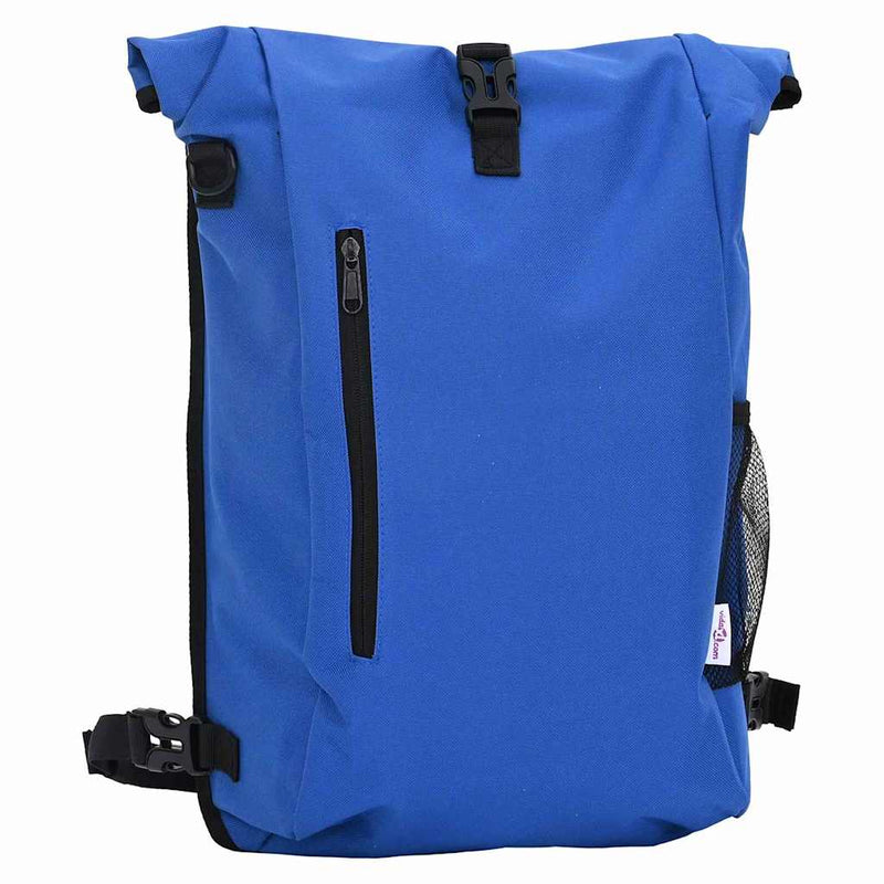 Afbeelding laden in galerijviewer, Vidaxl fietstas blauw 31 x 13 x 58 cm polyester
