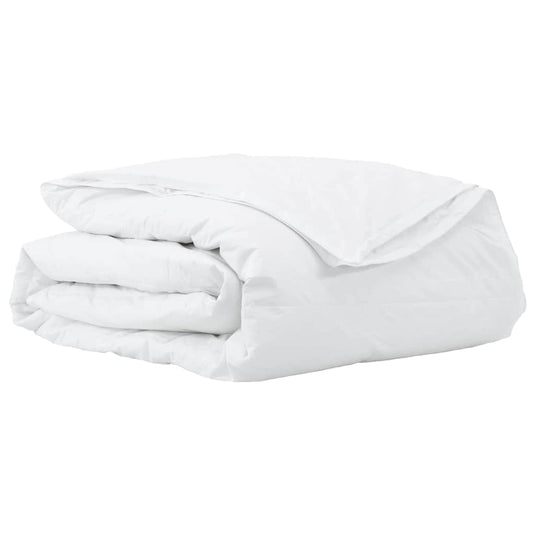 Vidaxl 2-in-1 dekbed wit 260 x 220 cm veren