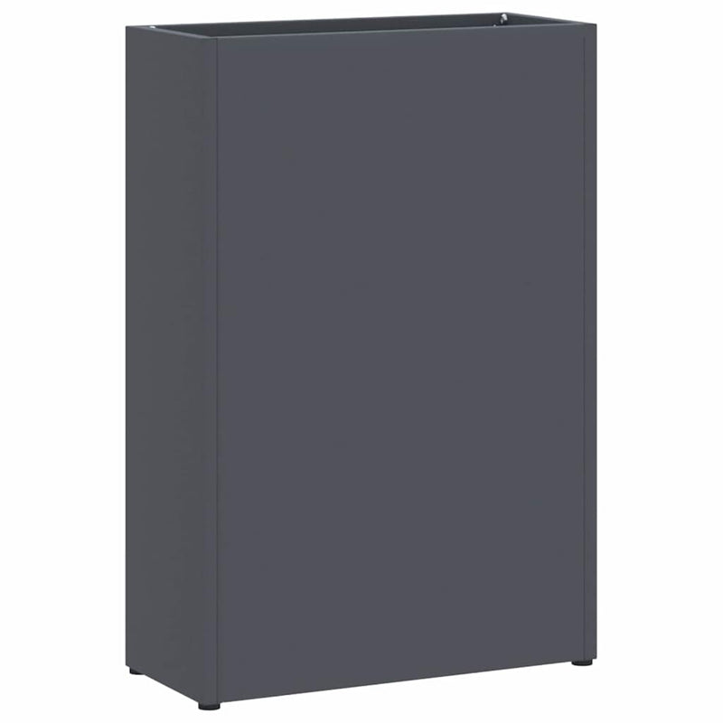 Afbeelding laden in galerijviewer, Vidaxl paraplu standaard antraciet 28 x 12 x 41 cm staal

