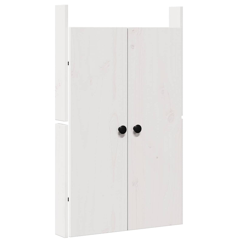 Afbeelding laden in galerijviewer, Vidaxl keukendeur meppel wit 50 x 9 x 82 cm massief grenenhout
