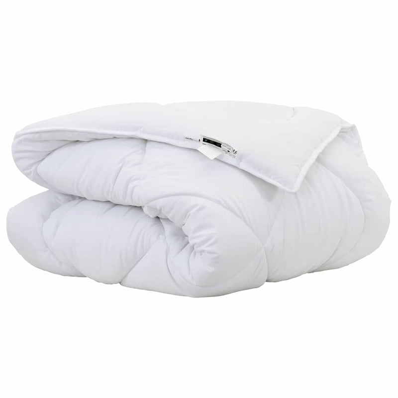 Afbeelding laden in galerijviewer, Vidaxl winter dekbed wit 240 x 222 x 5 cm polyester
