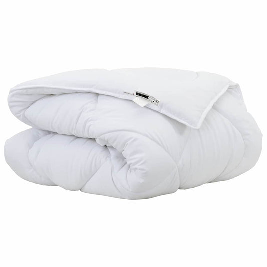 Vidaxl winter dekbed wit 240 x 222 x 5 cm polyester