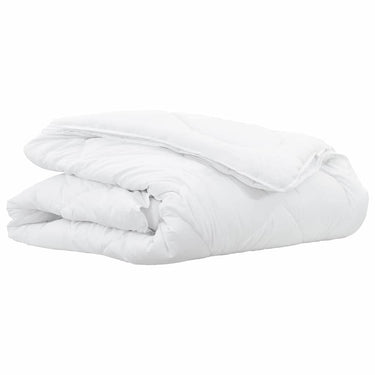 Vidaxl 2-in-1 dekbed wit 155 x 220 cm polyester