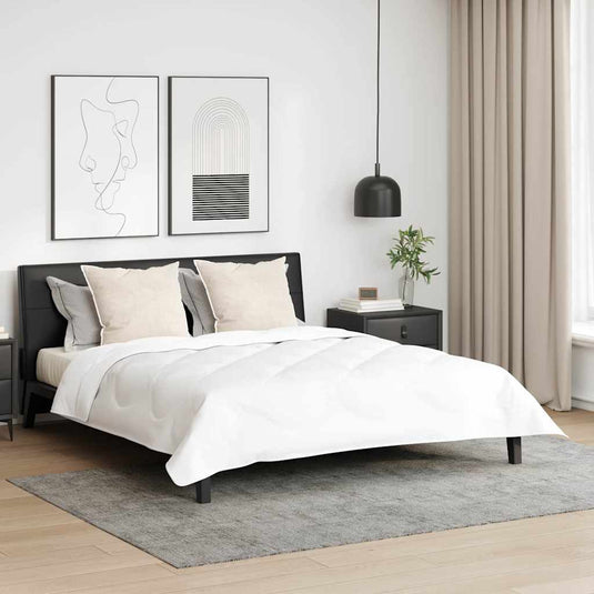 Vidaxl hoofdkussen met kussen 2 pcs wit 61 x 41 x 20 cm polyester
