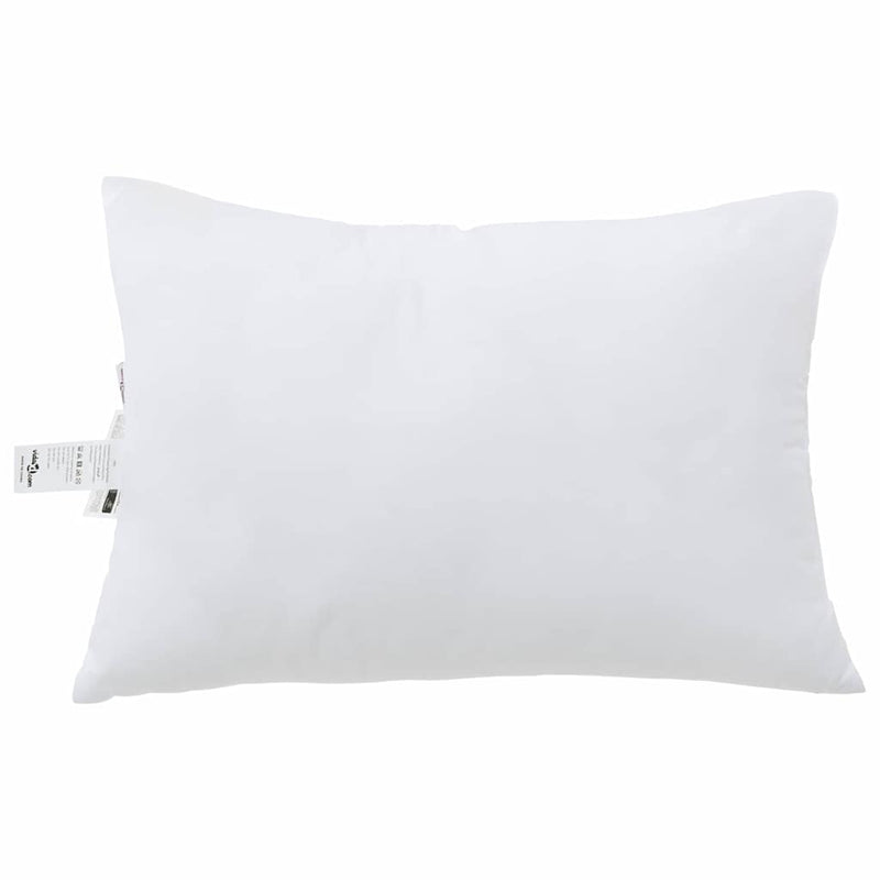 Afbeelding laden in galerijviewer, Vidaxl hoofdkussen met kussen 2 pcs wit 61 x 41 x 20 cm polyester
