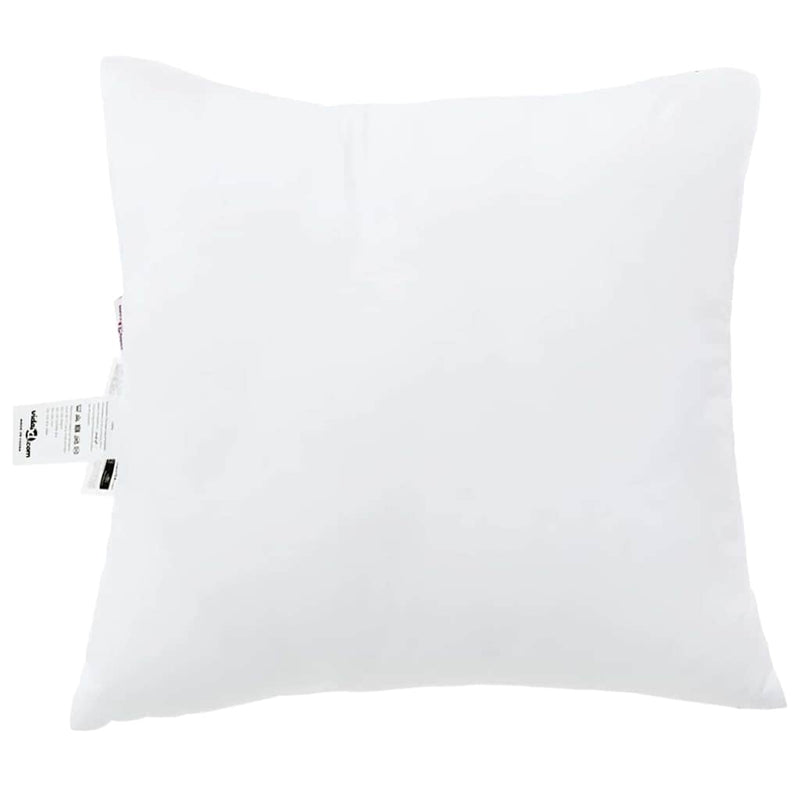 Afbeelding laden in galerijviewer, Vidaxl hoofdkussen met kussen 2 pcs wit 80 x 80 x 20 cm polyester
