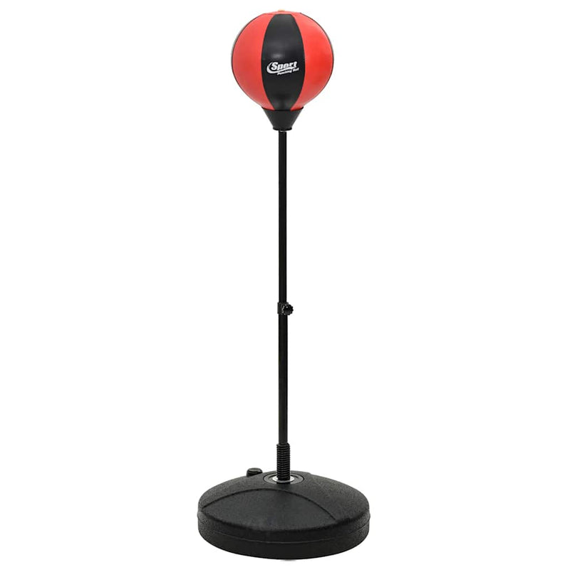 Afbeelding laden in galerijviewer, Vidaxl boksballenset met handschoenen en pomp verstelbaar 81-122 cm
