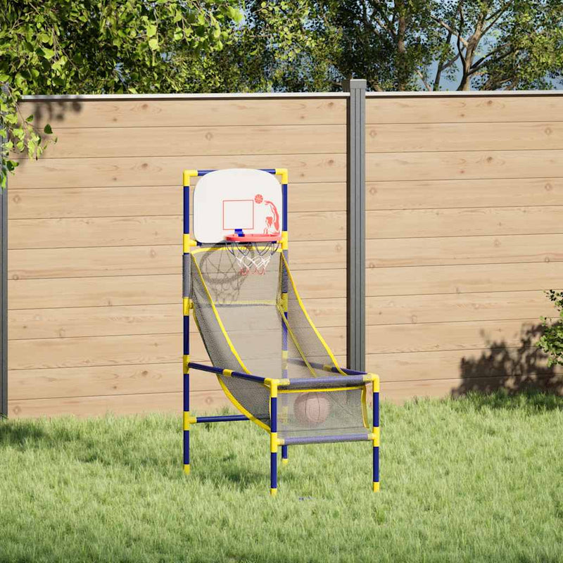 Afbeelding laden in galerijviewer, Vidaxl arcade basketbalset met bal en pomp 45x86x127 cm
