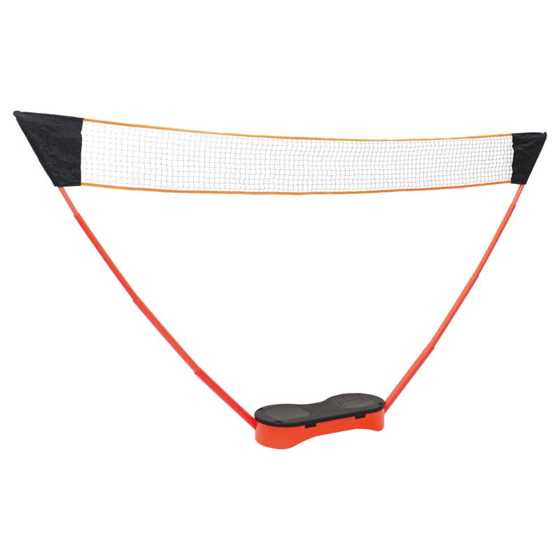 Afbeelding laden in galerijviewer, Vidaxl badmintonset met 2 rackets, net en opbergkoffer 292x30x152 cm
