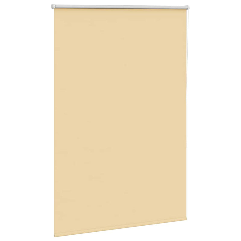 Afbeelding laden in galerijviewer, Vidaxl rolgordijn verduisterend 115x130 cm stofbreedte 110,7 cm beige
