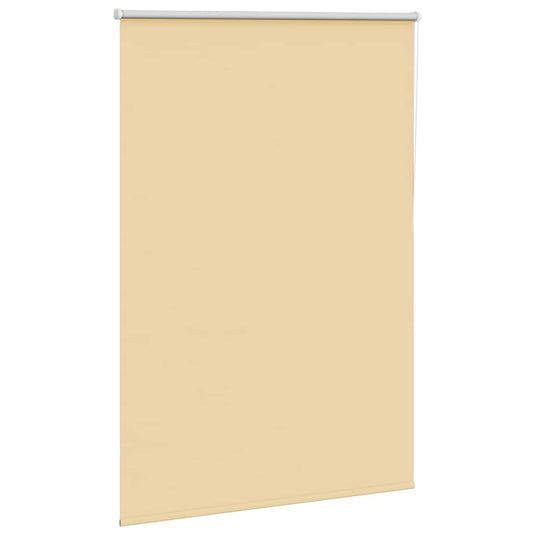 Vidaxl rolgordijn verduisterend 115x130 cm stofbreedte 110,7 cm beige