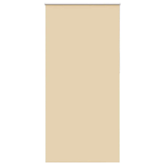 Vidaxl rolgordijn verduisterend 110x210 cm stofbreedte 105,7 cm beige