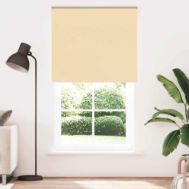 Afbeelding laden in galerijviewer, Vidaxl rolgordijn verduisterend 120x210 cm stofbreedte 116,6 cm beige
