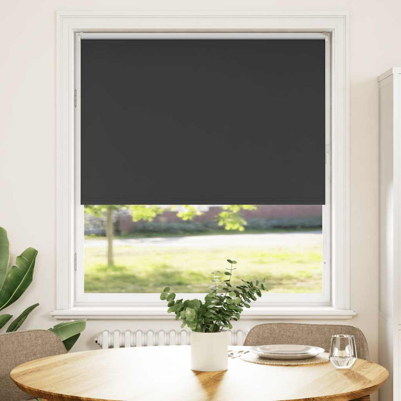 Afbeelding laden in galerijviewer, Vidaxl rolgordijn verduisterend 105x175 cm stofbreedte 100,7 cm zwart
