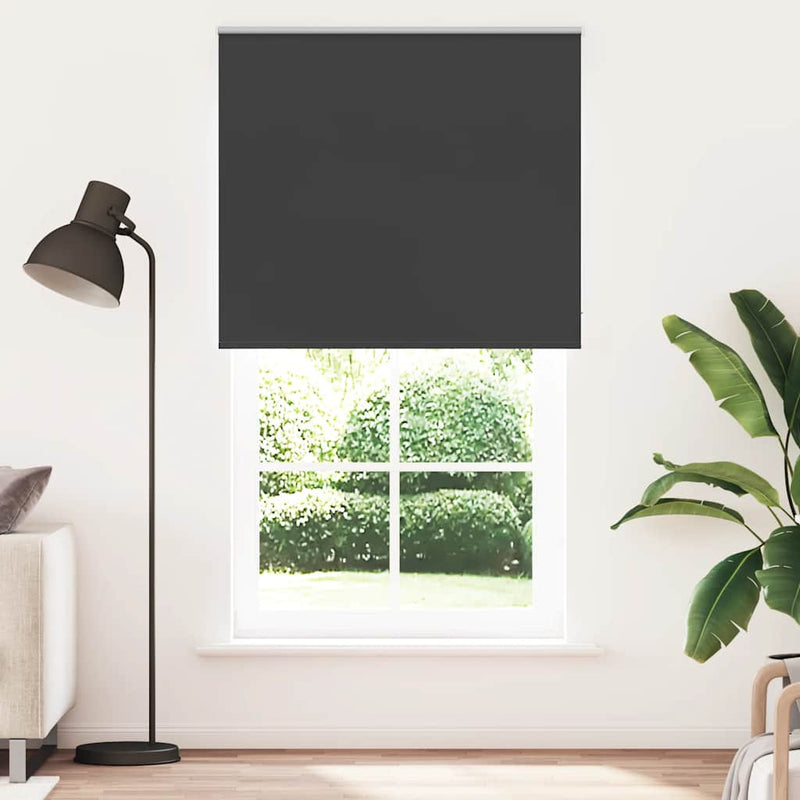 Afbeelding laden in galerijviewer, Vidaxl rolgordijn verduisterend 130x210 cm stofbreedte 126,6 cm zwart
