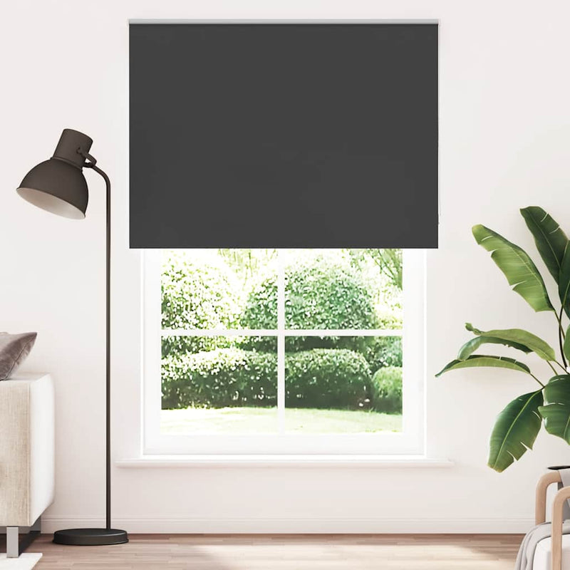 Afbeelding laden in galerijviewer, Vidaxl rolgordijn verduisterend 160x230 cm stofbreedte 156,6 cm zwart
