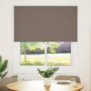 Vidaxl rolgordijn verduisterend koffie 140x175 cm stofbreedte 136,6 cm