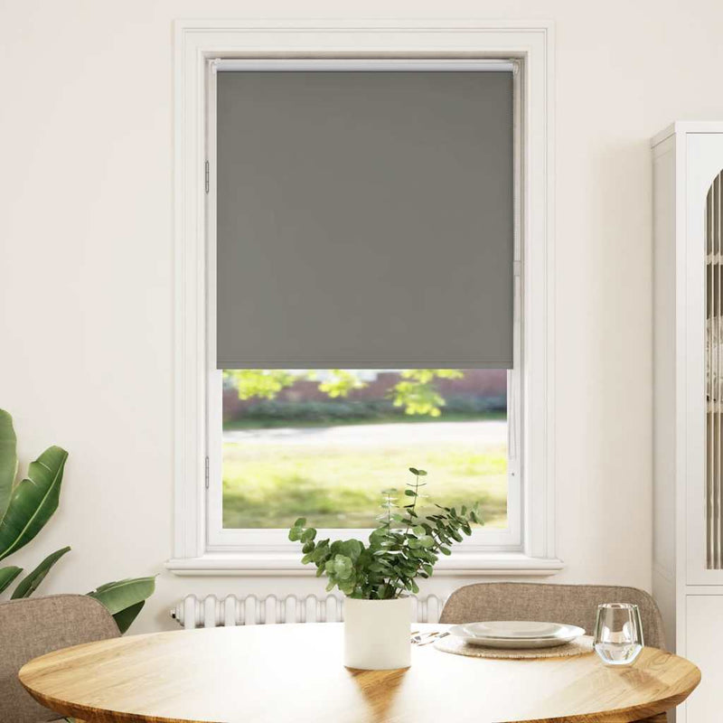 Afbeelding laden in galerijviewer, Vidaxl rolgordijn verduisterend 70x130cm stofbreedte 65,7 cm polyester
