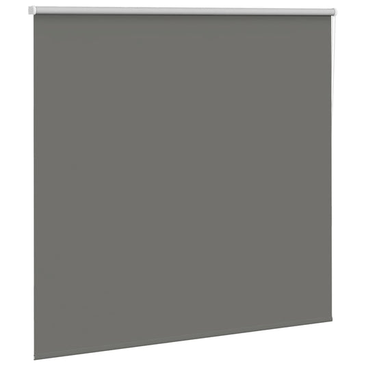 Vidaxl rolgordijn verduisterend 160x130 cm stofbreedte 156,6 cm grijs