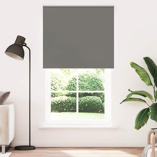Vidaxl rolgordijn verduisterend 120x230 cm stofbreedte 116,6 cm grijs