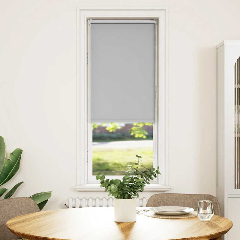 Afbeelding laden in galerijviewer, Vidaxl rolgordijn verduisterend 60x130cm stofbreedte 55,7 cm polyester
