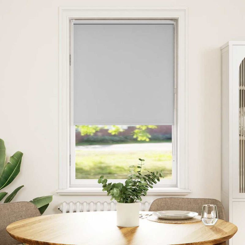Afbeelding laden in galerijviewer, Vidaxl rolgordijn verduisterend 75x130cm stofbreedte 70,7 cm polyester
