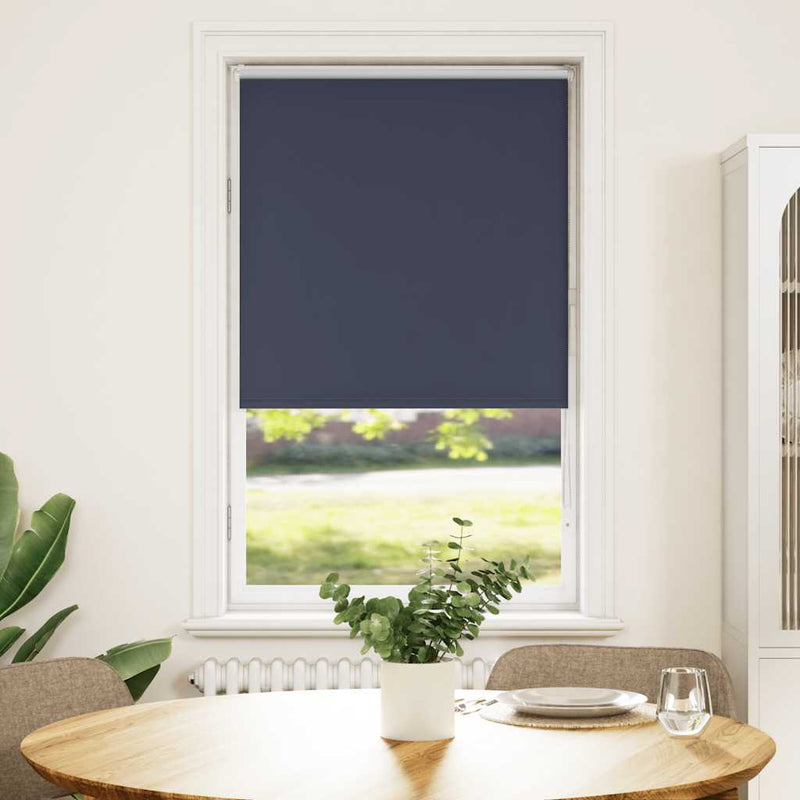 Afbeelding laden in galerijviewer, Vidaxl rolgordijn verduisterend 85x150cm stofbreedte 80,7 cm polyester
