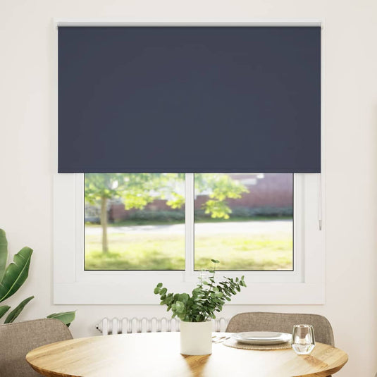 Vidaxl rolgordijn verduisterend 135x150 cm stofbreedte 131,6 cm blauw