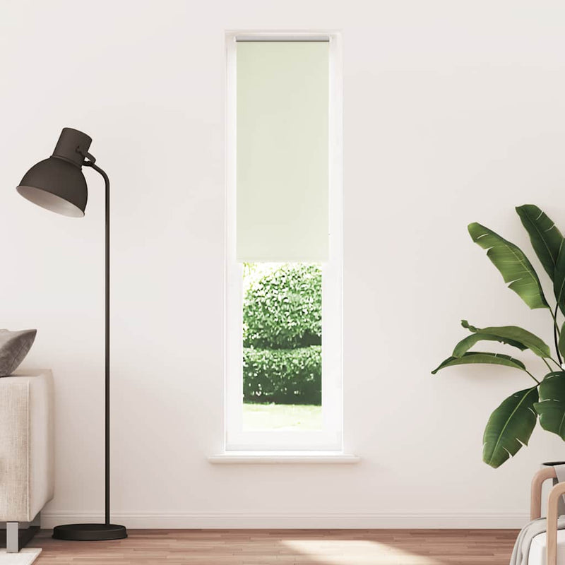 Afbeelding laden in galerijviewer, Vidaxl rolgordijn verduisterend 45x230 cm stofbreedte gebroken wit
