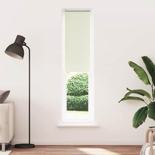 Vidaxl rolgordijn verduisterend 60x230 cm stofbreedte gebroken wit