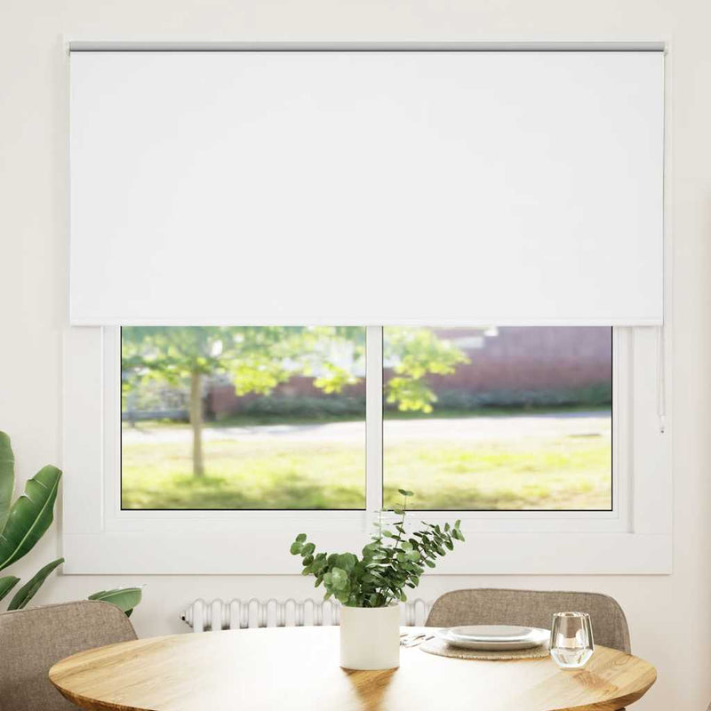 Afbeelding laden in galerijviewer, Vidaxl rolgordijn verduisterend 160x130 cm stofbreedte 156,6 cm wit
